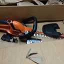 BLACK+DECKER 40V MAX Hedge Trimmer, 22" Blade Length, Powerful Motor with Reduced Vibrations, Sharp Blades for 3/4" Thick Cuts, Battery and Charger Included (LHT2240C)