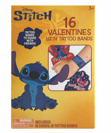 Exchange Cards Jumbo Stickers Stitch, 2 Pack
