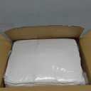 Goose Feather Down Fiber Comforter Twin Size, All Season Duvet Insert, 750+FP Hotel Bed Comforter, Ultra Soft 100% Organic Cotton Fabric, 68x90 Inches (White)