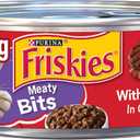 Friskies Meaty Bits With Beef In Gravy, 5.5 Oz (EXP 06/08/28) (Pack of 24)