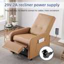 Universal Recliner Power Supply, AC/DC Power Adapter 2-pin 29V/24V 2A Wall Plug-in Recline Adapter for Electric Recliner/Sofa/Couch/Lift Chair/Standing Desk Compatible with Most Makes & Models
