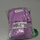 QINSEN Womens Square Neck Tennis Dress Sleeveless Built in Shorts Golf Athletic Dress with Pockets (Size M), Light Purple