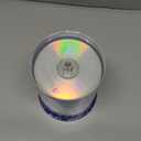 Verbatim CD-R Blank Discs 700MB 80 Minutes 52X Recordable Disc for Data and Music - 100pk Spindle,Silver