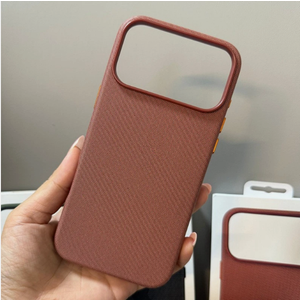 For iPhone 17 Pro Max 17 Pro 17 Apple Tech/Woven Case Magsafe PC+ Fabric Cover