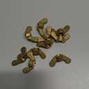 uxcell Brass Wing Nuts, M8 Butterfly Nut Hand Twist Tighten Fasteners for Furniture, Machinery, Electronic Equipment, 10Pcs