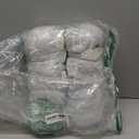 14 Pcs Coconut Shell Bowls Small Polished Wooden Bowls for Smoothie Acai Salad and Vegan Gifts, Natural Rustic Kitchen Decor