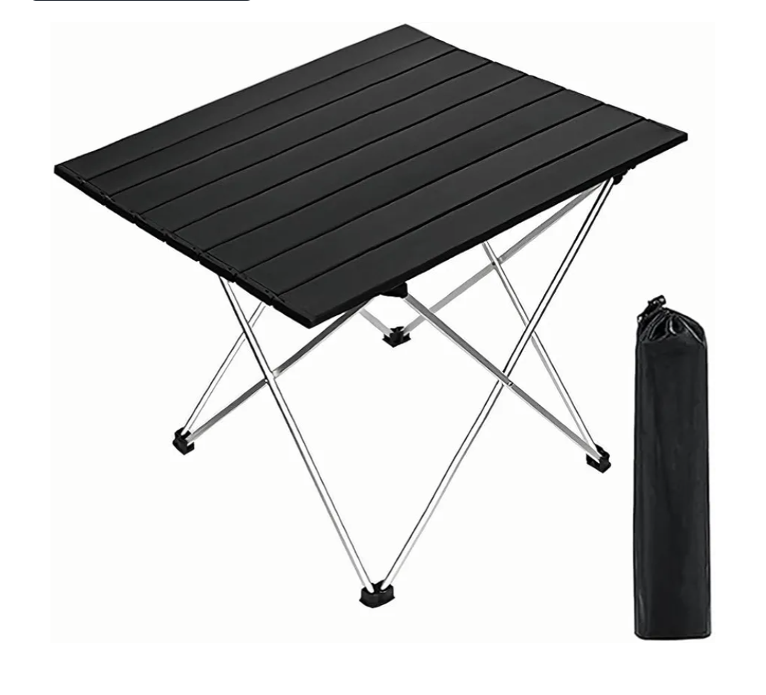 Folding Camping Table Ultralight Aluminum Portable Beach Table with Carry Bag for Camping Hiking BBQ Outdoor Picnic(L)
Amazon's Choice