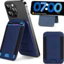 for Magsafe Wallet, 180 Adjustable Phone Grip & Card Holder, Strongest Magnetic Wallet for iPhone 17/16/15/14/13/12 Series, Holds 6+ Cards, Hidden Slot, RFID Blocking with Adjustable Stand