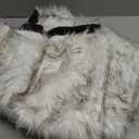 PupProtector Waterproof Throw Blanket for Dogs and Cats, Pet Blanket Cover for Couches, Sofas, Beds, Car Seats, Furniture, Calming Soft Faux Fur, Arctic Fox, Original (60" L x 50" W)