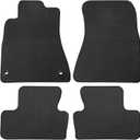 Car Floor Mats Custom Fit for Lexus is 2005-2013 IS350 IS250 Black Rubber Auto Liner Mats All Weather Protection Heavy Duty Odorless