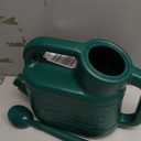 2 Gallon Watering Can, Garden Watering Can Outdoor, Plant Water Can with Removable Long Spout and Stainless Steel Sprinkler Head, Large Plastic Outdoor Watering Cans for Gardening Flower Plants (Alpine Green)