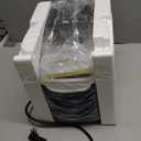 COWSAR Ice Maker Countertop, Portable Ice Machine with Self-Cleaning, 26.5 lbs/24Hrs, 8 Ice Cubes in 6 Mins, Ice Basket and Scoop, Ideal for Home, Kitchen, Bar, Camping (Dark Black)