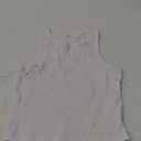 Artfish Women Casual Basic Sleeveless High Neck Rib-Knit Y2k Crop Tank Top S