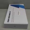 Dairazan Matte-Black Modern Front Door-Handle - Entry Door Lock with 3 Keys Single Cylinder Deadbolt, Exterior Door Lever Set, Indoor and Outdoor Handle, Reversible for Left and Right Hand