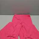 Floerns Girl's Stretchy Elastic High Waist Bow Front Bell Bottom Flare Leg Pants (Pure Hot Pink)