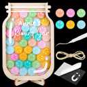 11" DIY Name 75 Tokens Smiley Face Magnetic Reward Jar Gifts for Classroom Teacher Kids Potty Training Chore Chart Toddler Good Behavior Management Tools Back to School RWJ-03-SMILEY-L
