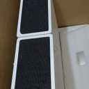 Vintage Record Player with External Stereo Speakers Belt-Drive Turntable Support Bluetooth Wireless Playback Support 3-Speed 33 1/3, 45, 78RPM Record Player for Vinyl with RCA Output Auto Stop (White)