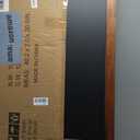Double-Sided Magnetic 40" x 20" Brown Chalk Board Sign Board | Wooden A-Frame Sign, Sandwich Board Signs Outdoor, Chalkboard Easel, Menu Board for Restaurant, Business or Wedding