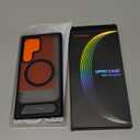 TORRAS Strong Magnetic & Seamless Stand for Samsung Galaxy S24 Ultra Case, Fit for MagSafe, Mil-Grade Drop Protection, Kickstand for Samsung Galaxy S24 Ultra Case, Translucent Back/Black Edge