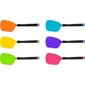 Dreamfarm Chopula - Super-Flexible Chopping Sit Up Spatula - Safe for Non-Stick (Assorted Colors)