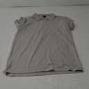 Muscle Polo Shirts for Men Slim Fit Textured Knit Sleeve Mens Collared Shirts Casual Stylish, M