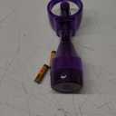O2COOL Deluxe Handheld Battery Powered Water Misting Fan (Purple) (Twin)