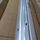 36 Ft V-Track Galvanized Inverted V Track with Hammer Drive in Anchors for Sliding Rolling Chain Rack Driveway Gate, Heavy Duty Sliding Driveway Gate Track