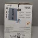KOHLER 20111-96 Brevia, Slow Close Toilet Seat, Round Toilet Seat, Grip-Tight Bumpers Quick-Attach Hardware, Biscuit