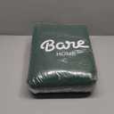 Bare Home Flannel Sheet Set 100% Cotton, Velvety Soft Heavyweight - Double Brushed Flannel - Deep Pocket (Queen, Forest Green)