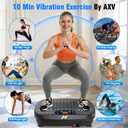 AXV Vibration Plate Fitness Platform Exercise Machine Body Vibrating Board