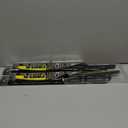 Rain-X 810329 Total Clear Beam Wiper Blades 22" & 22" Windshield Wipers for All-Weather Performance, Rubber Squeegee for Smooth Clean Wipe & Quiet Operation - 2 Pack Value