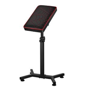 POARMEEY Tattoo Armrest Adjustable Height Custom Large Tattoo Arm Rest,Spider Web Desgin Soft Pillow for Tattoo Equipment Supplies (black red-black)