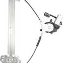 Front Passenger Side Power Window Regulator with Motor Replacement for (Sedan 4-Door Only) Honda Accord 2003 2004 2005 2006 2007, Right, 741-307