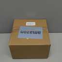 WB30M1 WB30M2 Electric Stove Burners & WB17T10006 Terminal Block Kit & WB31M19 WB31M20 Black Porcelain Burner Drip Pans Set Fit for G-E Ken-More Hot-Point Electric Range Burner Set by Fetechmate