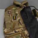 PLUSINNO Fishing Backpack with Fishing Rod and Reel Combos Tackle Boxes, Waterproof Tackle Backpack for Fishing Gear with Rod Holder, Fishing Gifts for Men with Fishing Tool Kit...