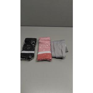 CHARMKING Compression Socks for Women & Men Circulation (3 Pairs) 15-20 mmHg is Best Support for Athletic Running Cycling, (Black,Pink,Gray)