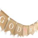 CHRORINE Baptism Decorations First Communion Confirmation Decorations Bautizo Decorations God Bless Banner (Pink)