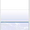 DocuGard Standard Blue Marble Bottom Check, 24 lb, 8.5 x 11 Inches, 2500 Sheets (04517C)