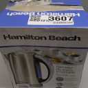 Hamilton Beach 1.7 Liter Temperature Control Electric Kettle, Water Boiler & Heater, Fast Boiling 1500 Watts, BPA Free, Cordless, AutoShutoff and BoilDry Protection, Stainless Steel (41020R)