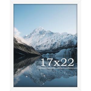 Picrit 17x22 Picture Frame, Photo Frame for Wall Mounting Display, White