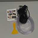 Interior Car LED Strip Lights APP Control, 5 in 1 RGB 16 Million Colors Ambient Lighting Kit with 236 inches Fiber Optic, Music Mode Inside Car Lighting Decorations