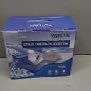 Cold Therapy Machine with Programmable Timer, USB Powered Portable, 2025 New Powerful Pump, for Knee Replacement, Pain Relief, Sports Injuries, Ace Bandage Style Compression, Pad for Shoulder, Hip, and Ankle