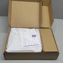 Veken 10" Luxurious Rain Shower Head with Handheld, High Pressure Rainfall Shower Heads wih Extension Arm, Wide Dual Showerhead with Spray Combo, Bathroom Accessories, Chrome, Silver