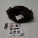 Mens Short Brown Wig Synthetic Straight Layered Cosplay Replacement Hair Wig for Male Guy