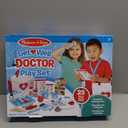 Melissa & Doug Get Well Doctor Kit, 25-Piece Toddler Doctor Play Set, Realistic Pretend Play Toys & Accessories, Preschool Toys for Girls & Boys Ages 3+