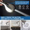 High Pressure Handheld/Rain 82-mode 3-way Shower Head Combo with 25.75" Adjustable Drill-free Stainless Steel Slide Bar, Pet & Tub Power Wash and Anti-clog Nozzles, with 5ft Hose - Brush Nickel