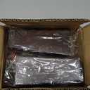 VASGOR Set of 4 Wood Furniture Legs (Drill Bit Included) - Square Sofa Legs, Couch Leg - Brown Mid-Century Modern Replacement Legs for Armchair Recliner Coffee Table Dresser (6")