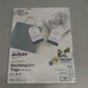 Avery Printable Tags With Strings, Rectangle, 2" x 3 1/2", White, Pack of 96