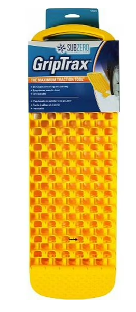 SubZero 12501, Traction Tire Mat Automotive Safety Parts & Accessories, 2 Piece, Yellow