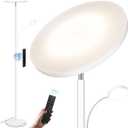 Floor Lamp,Upgraded 42W/4200LM Super Bright Floor Lamp,2in1 LED Dimmable Standing Lamp with Reading Light,Tall Standing Lamp with Stepless Dimmable,Modern Floor Lamps for Living Room,Bedroom,Office